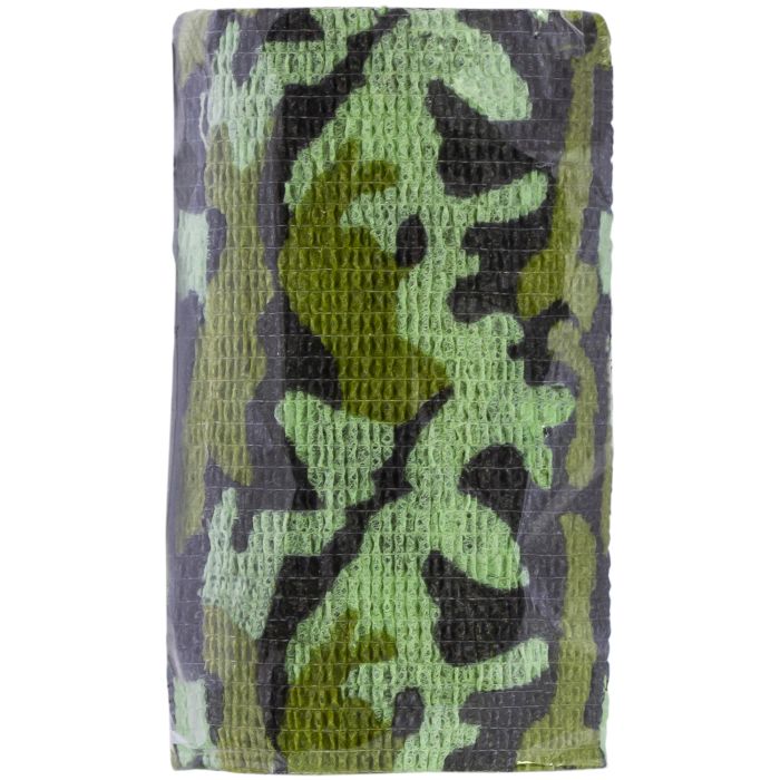 Bandaj coeziv, camuflaj verde 10x450 cm