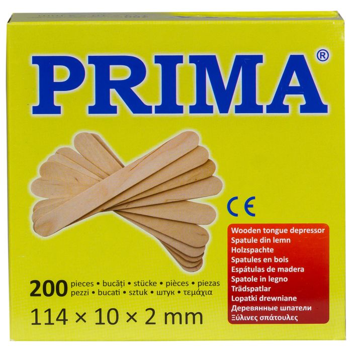 Spatule lemn mici, Abeslang - 114x10mm - 200 bucati