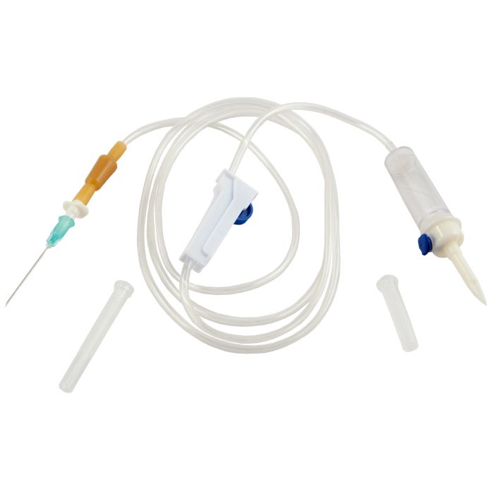Trusa perfuzie sterila PRIMA, ac 21 G, spike de plastic, Luer Slip