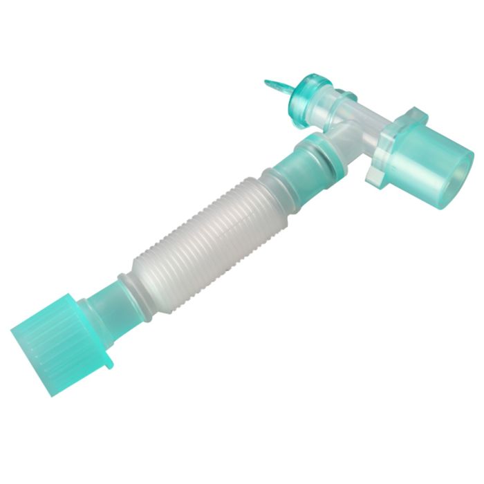 Cateter Mount pentru conectarea tubului de traheostomie sau endotraheal