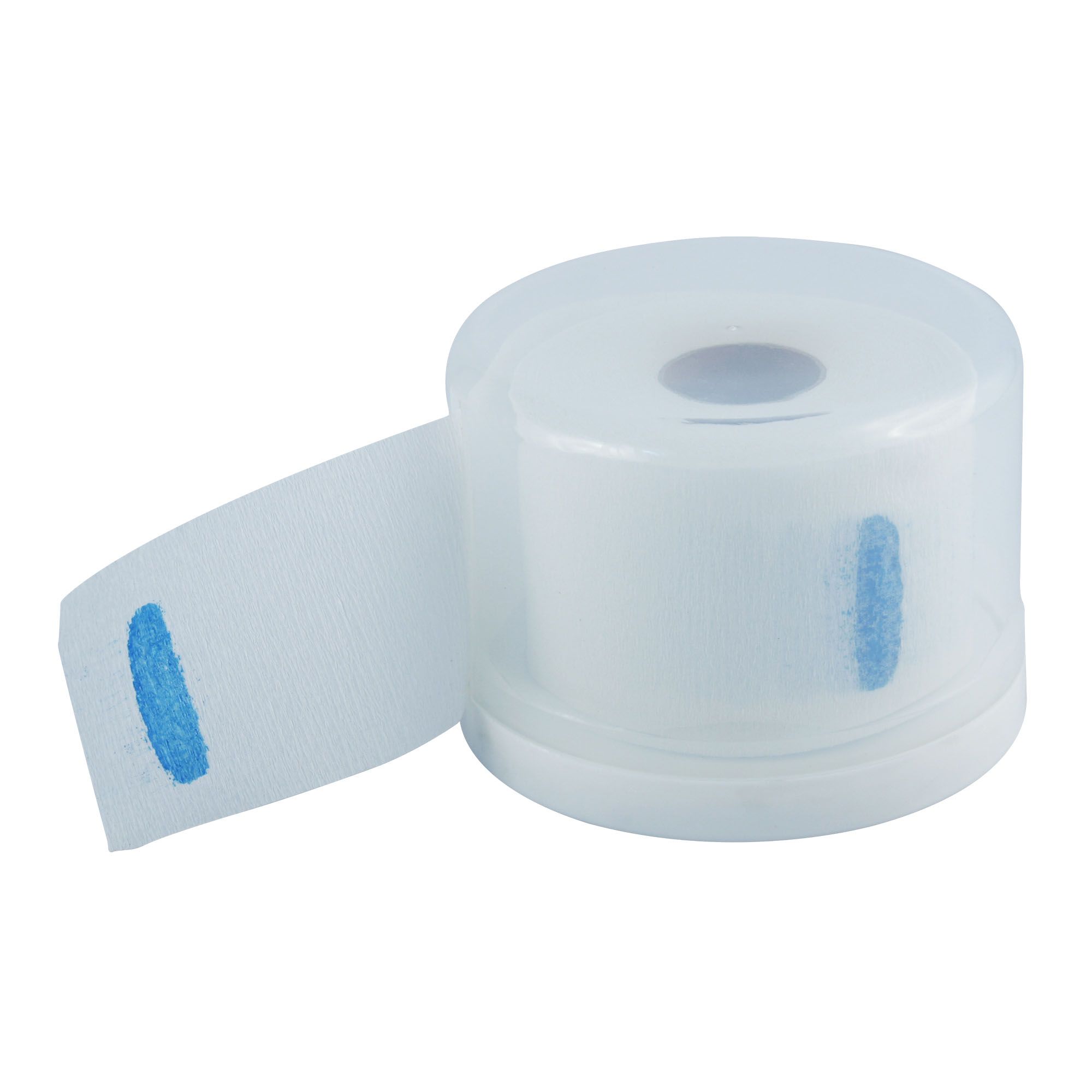 Dispenser din plastic pentru gulere hartie gofrata