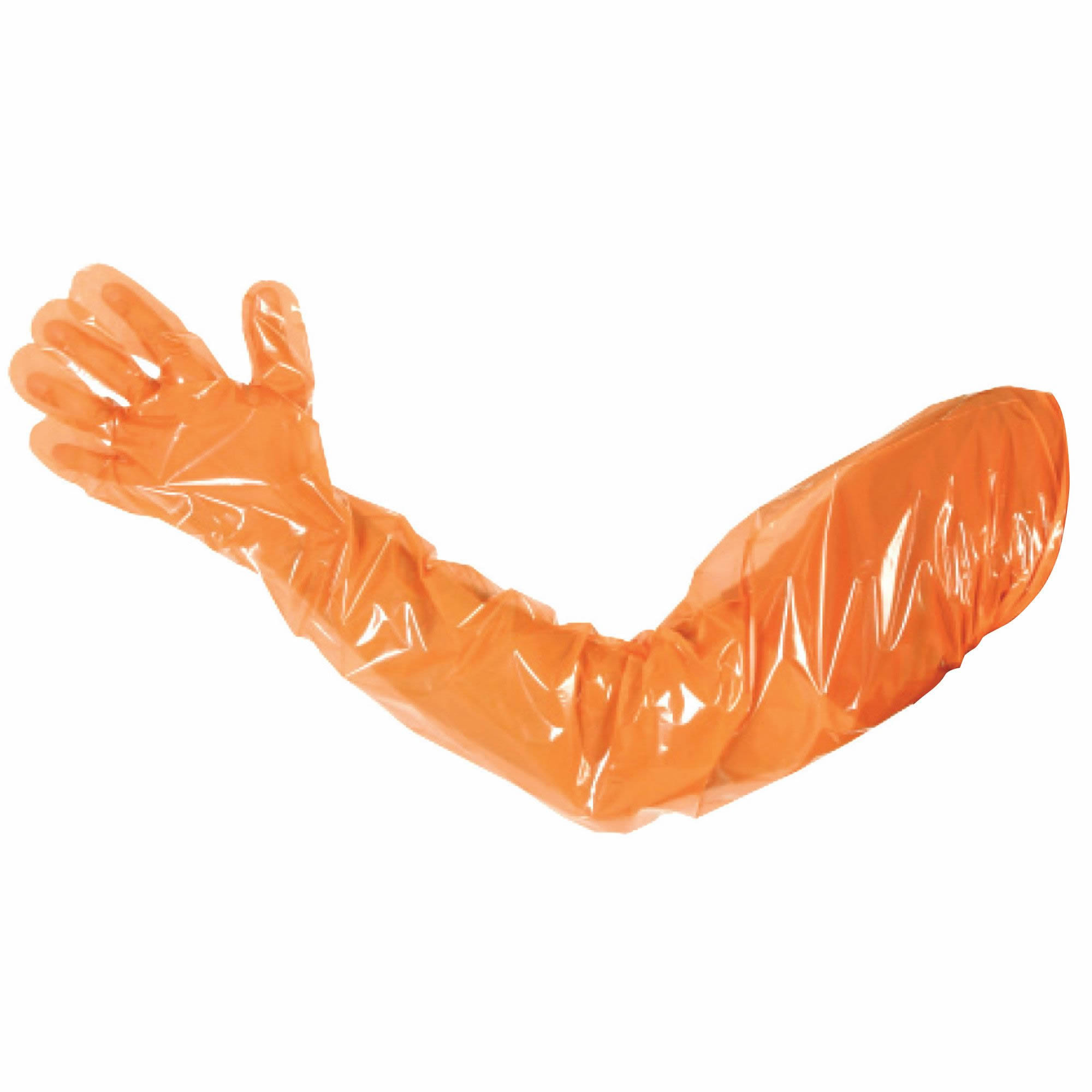 Manusi PRIMA din polietilena, LDPE, 90cm - 100 bucati