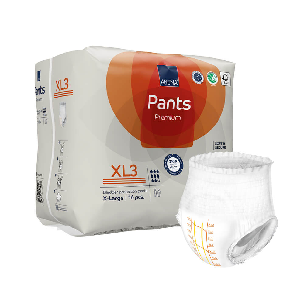 Abena Pants XL3, chilot incontinenta adulti 2600 ml - 16 buc./pachet