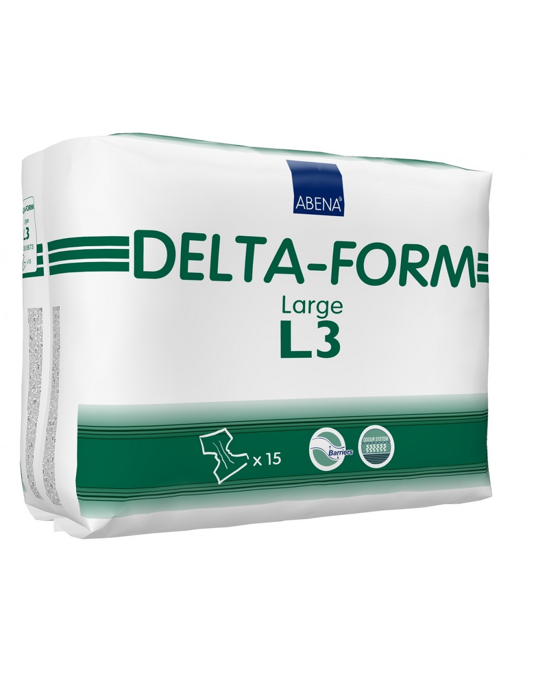 Scutece pentru incontinenta adulti Delta Form L3 - 3200 ml -  22 BUC