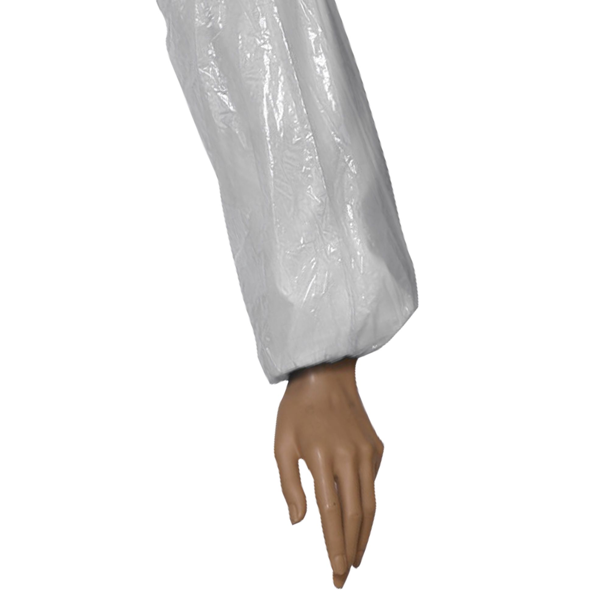 Cotiere din LDPE , 3G, 40cm, albe - 100 bucati