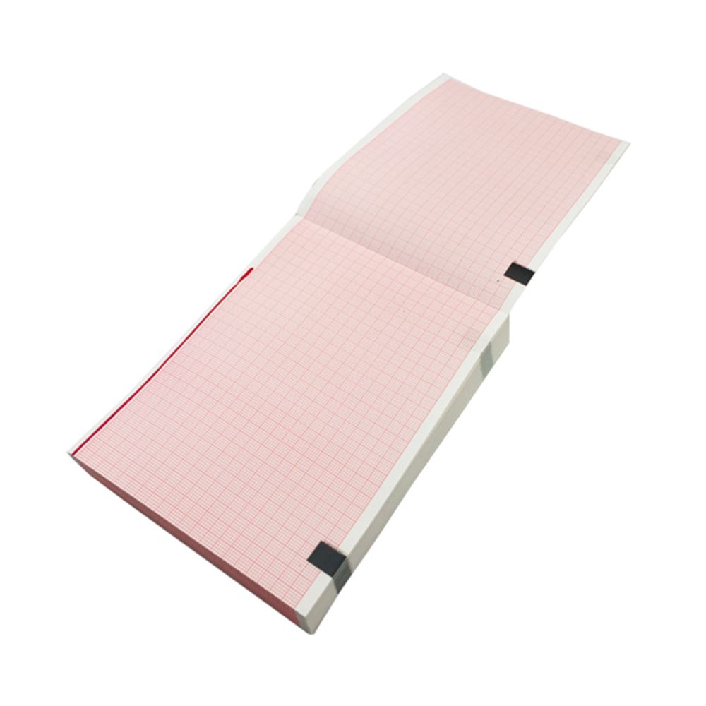 Hartie ECG 112 x 90mm x 150 coli, rosie, 1 top