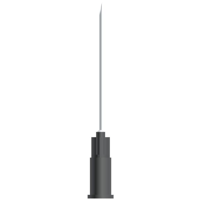 Ace seringa 22G, 1 1/2', negru - 100 bucati