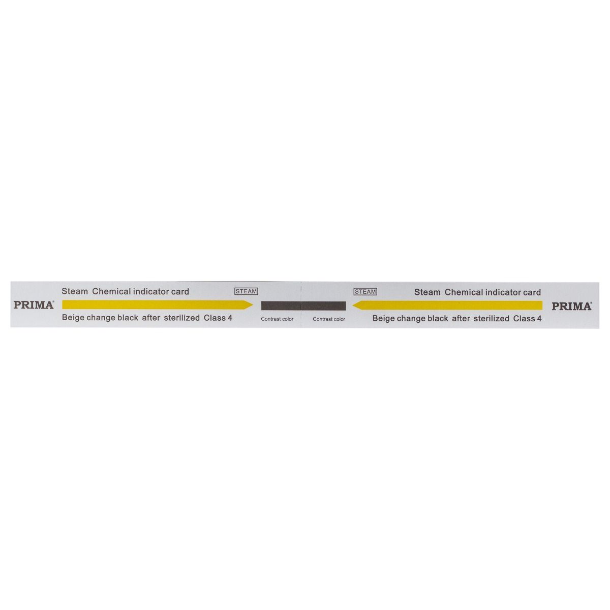 Indicator chimic strip dublu PRIMA, (clasa 4 - emulator) abur - 250 bucati