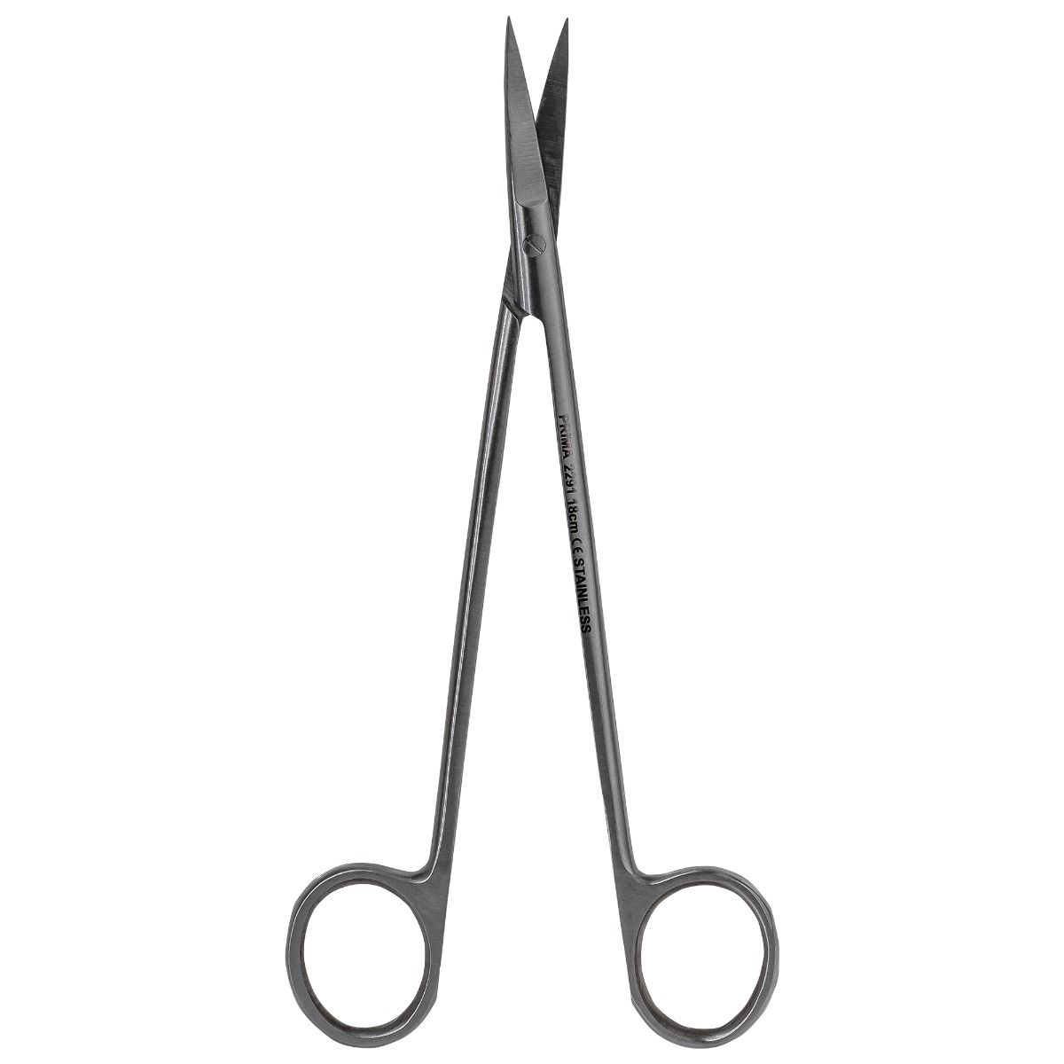 Foarfeca fistula Kelly, varf curb, 18cm, 1 bucata