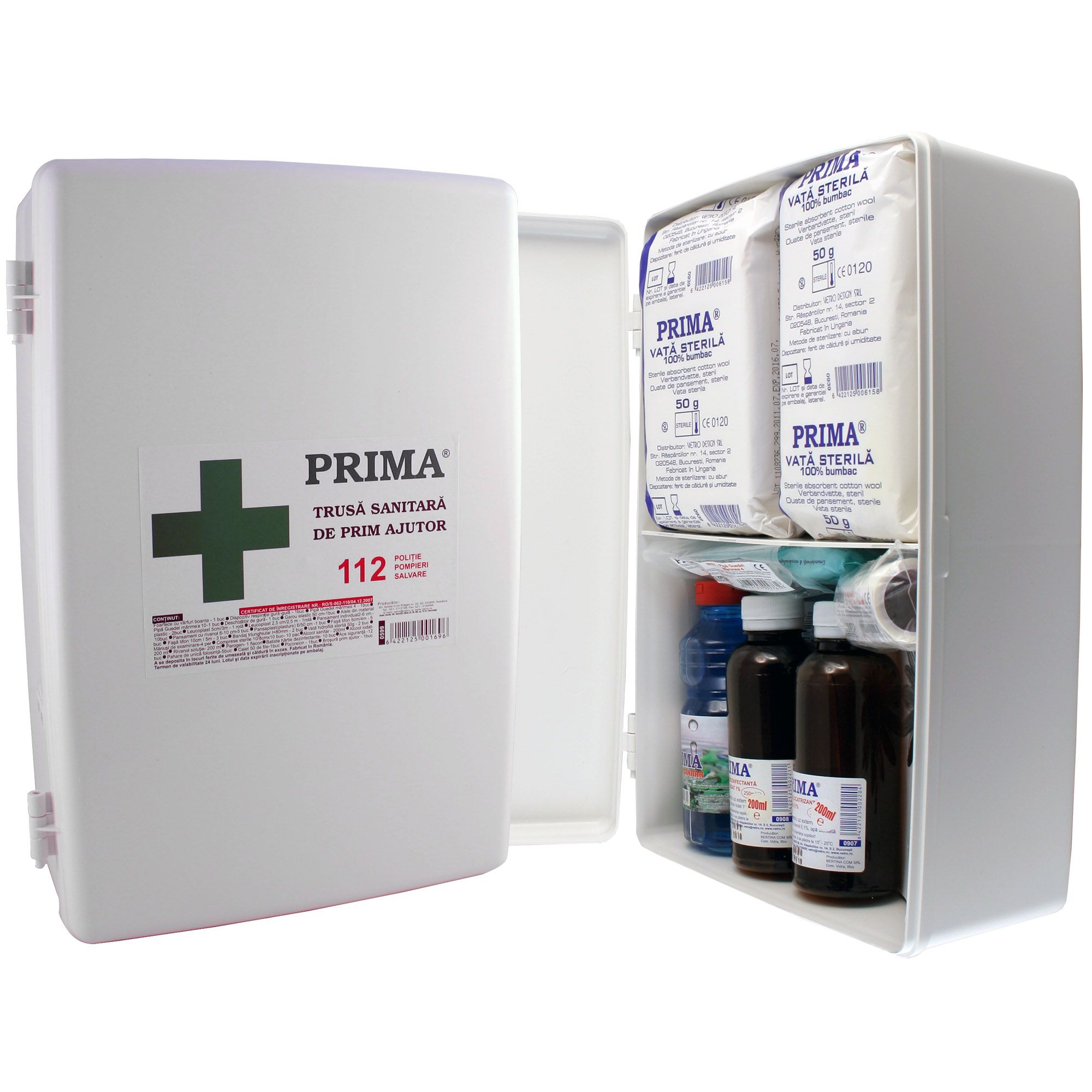 Trusa sanitara prim ajutor FIXA Prima