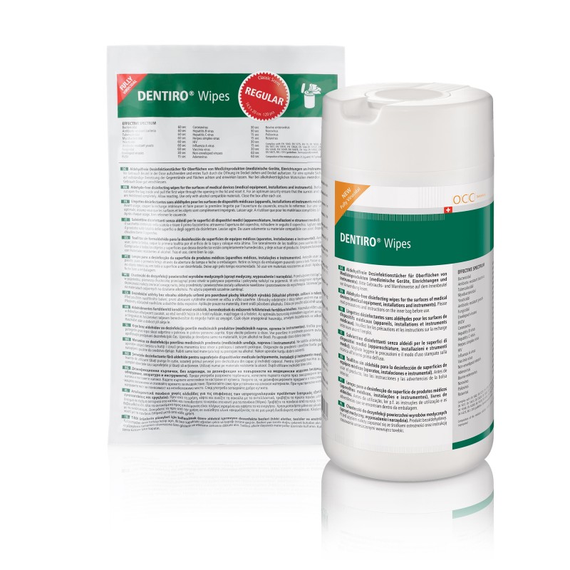 Servetele dezinfectante pentru suprafete Dentiro Wipes