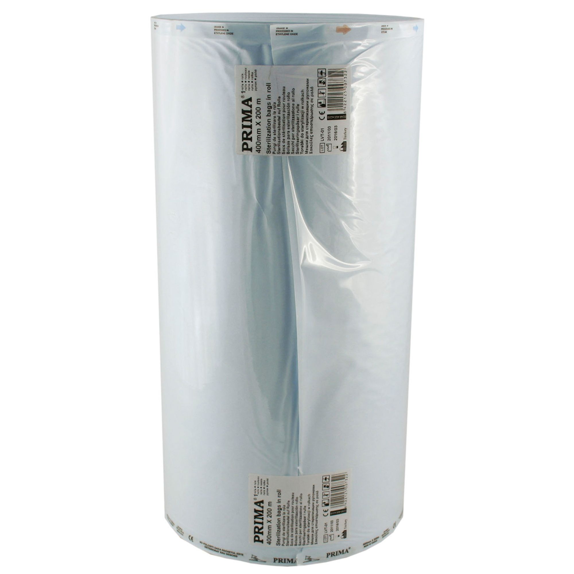 Rola de pungi pentru sterilizare PRIMA, 400mmx200m, autoclav/EO - 1 rola