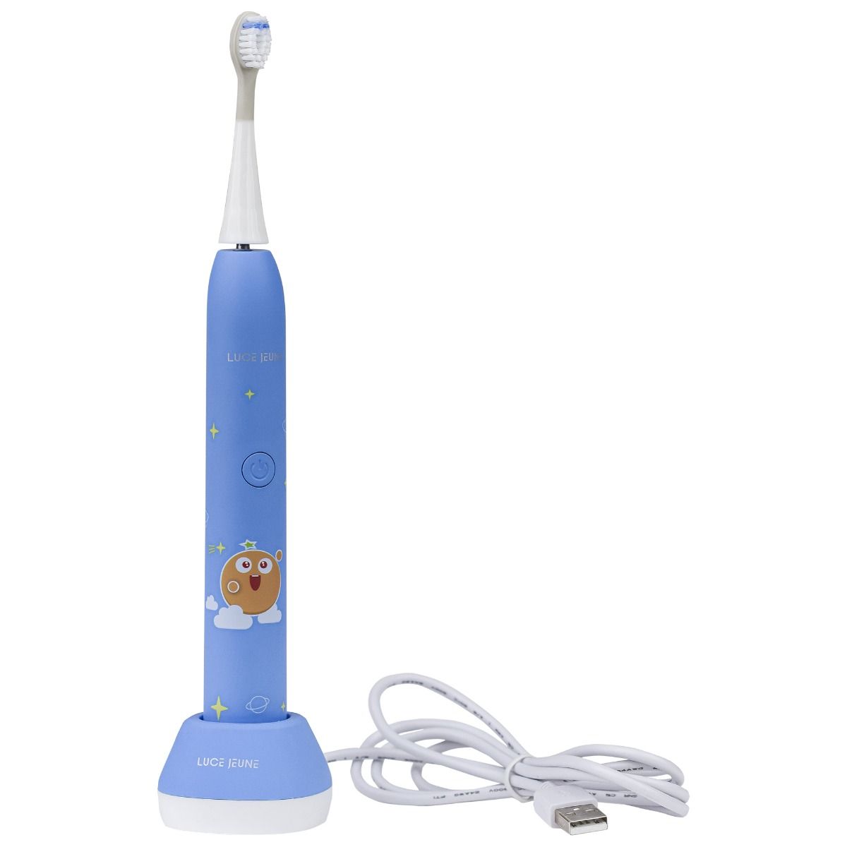 Periuta electrica copii L10, ultrasunete, 2 capete, USB, 14.000 rpm