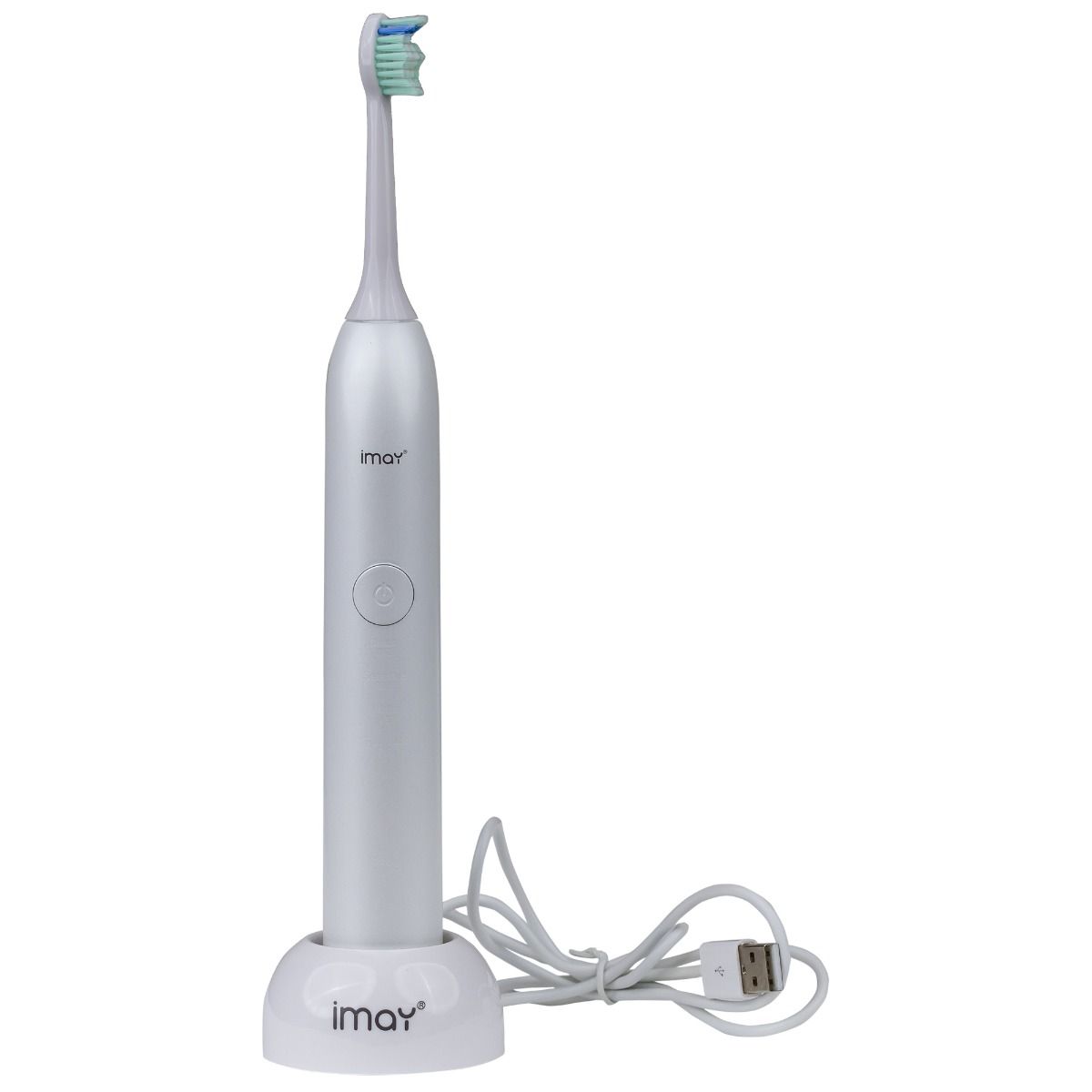 Periuta electrica adulti P8, ultrasunete, incarcare USB, 5 moduri, 2 capete