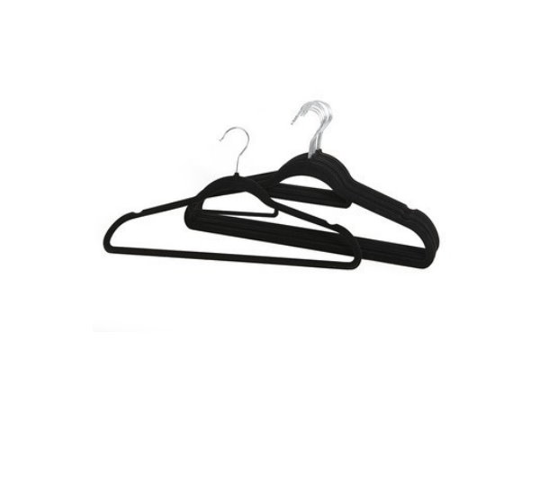 Umeras plastic cu carlig pentru haine subtiri,  38cm (1 BUC)